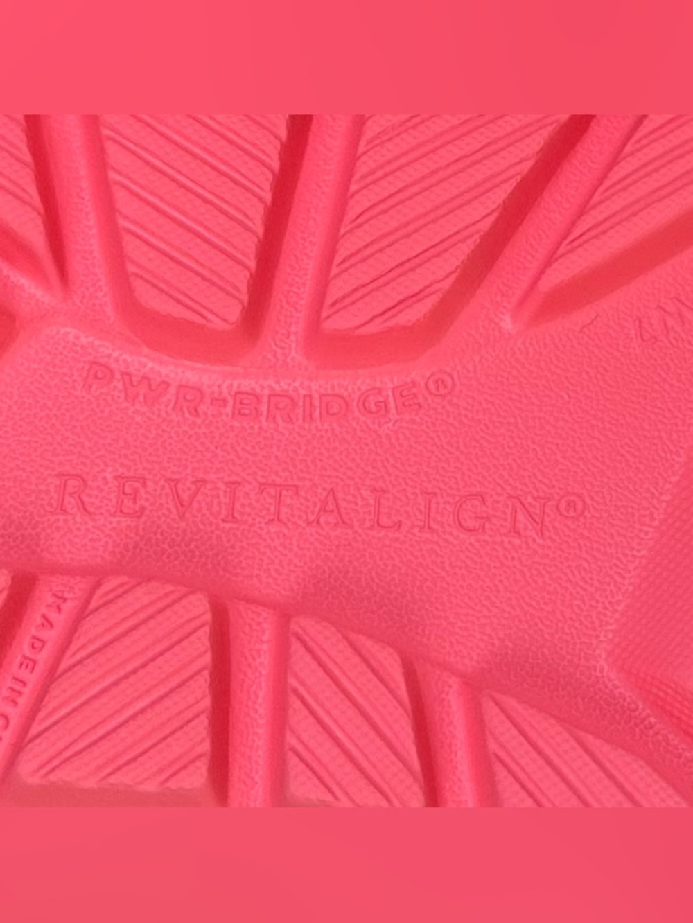 Revitalign Fusion Strive Slide Orthotic Sandals Georgia Peach (Coral) Women’s 7 - Picture 10 of 12